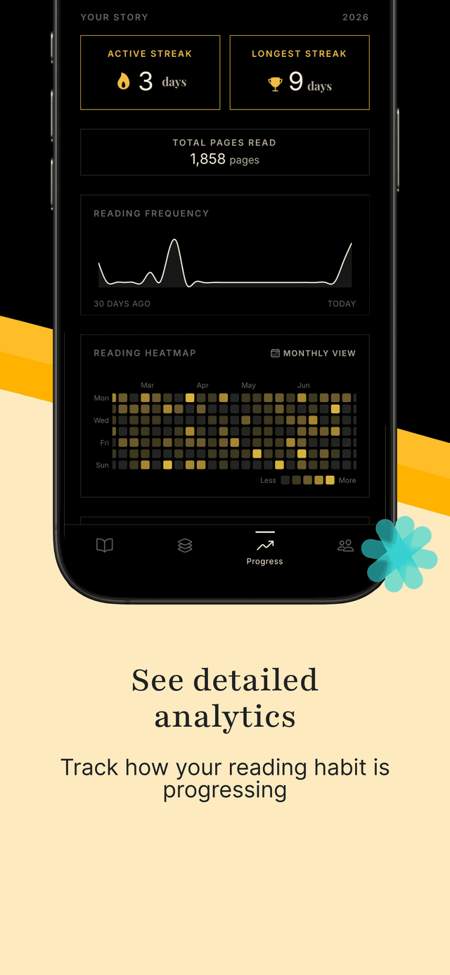 Literari — Detailed reading analytics