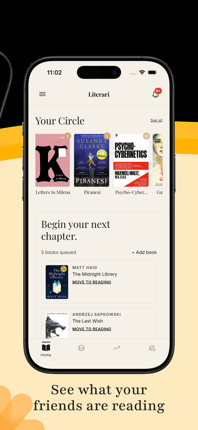 Literari — See what your friends are reading